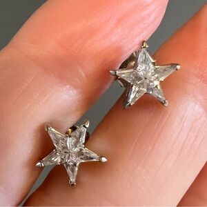 Diamond Star kite cut Earrings